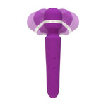 Pure Love Vibrating Massage Wand in Purple