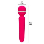 Pure Love Vibrating Massage Wand in Pink