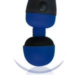 PalmPower Recharge Massage Wand in Blue