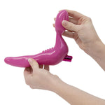 Pure Love Strapless Strap-On Vibrating Silicone Dildo