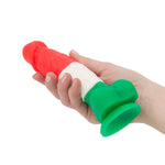 Pure Love Realistic Dildo 7" in Tri-Colour