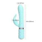 Pillow Talk Lively Luxurious Massager in Teal