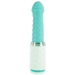 Pillow Talk Feisty Thrusting Vibrator in Teal