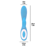 Pure Love G-Spot Rabbit Vibrator in Blue