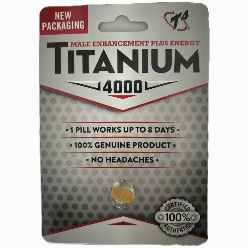 Titanium 4000 Male Enhancement Pill