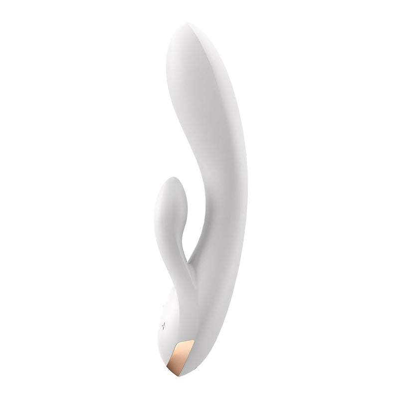 Satisfyer Double Flex Vibrator in White