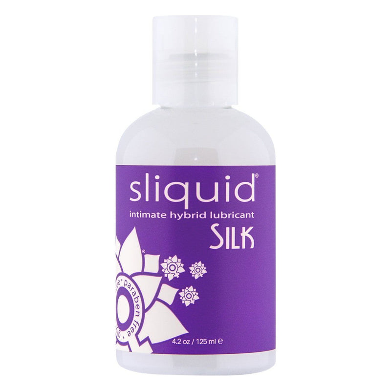 Sliquid Silk Natural Hybrid Lubricant in 4.2 oz