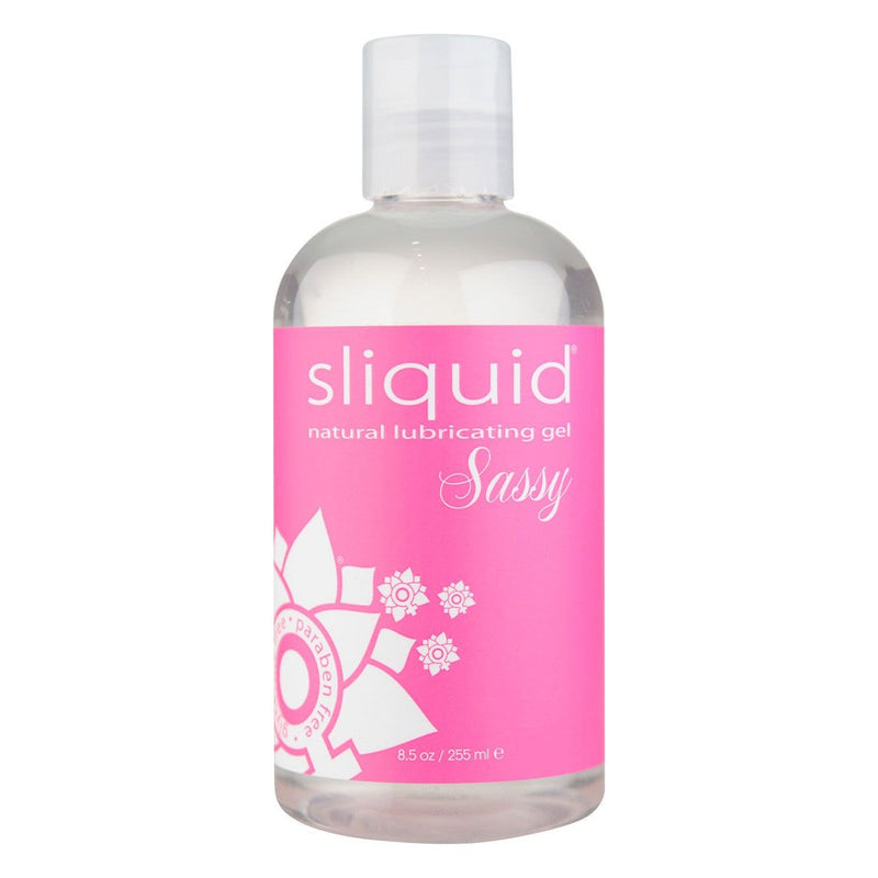 Sliquid Sassy Natural Water-Based Lubricant in 8.5 oz