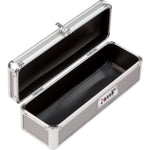 Lockable Medium Vibrator Case in Silver - Red Mansion