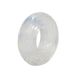 Premium Silicone Medium Penis Ring in Clear