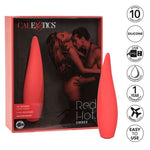 Red Hot Ember Silicone Vibrator - Red Mansion