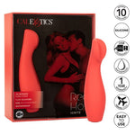 Red Hot Ignite Silicone Vibrator - Red Mansion