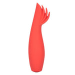 Red Hot Blaze Silicone Vibrator - Red Mansion