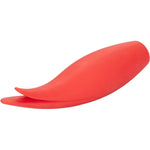 Red Hot Sizzle Silicone Vibrator - Red Mansion