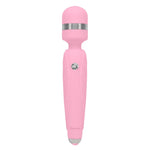 Pillow Talk Cheeky Vibrating Massage Wand in Pink - Red Mansion