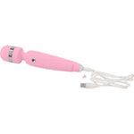 Pillow Talk Cheeky Vibrating Massage Wand in Pink - Red Mansion