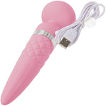 Pillow Talk Sultry Massage Wand Vibrator in Pink