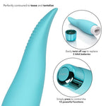 Eden Flicker Vibrator in Teal - Red Mansion