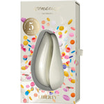 Womanizer Liberty Clitoral Stimulator in Pearl White