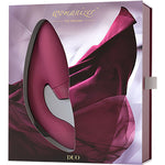 Womanizer DUO Clitoral G-Spot Vibrator in Bordeaux