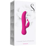 The Kissing Swan Rotating Vibrator in Pink