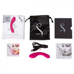 The Mini Swan Wand Vibrator in Pink