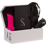 The Mini Swan Rose Vibrator in Pink