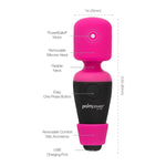 PalmPower Pocket Vibrating Mini Massage Wand