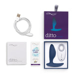 We-Vibe Ditto | Vibrating Silicone Butt Plug | Midnight Blue - Red Mansion