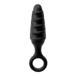 Ass Cork Butt Plug 4" in Black