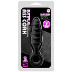 Ass Cork Butt Plug 4" in Black