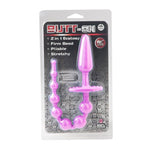 Butt-On 2-in-1 Butt Plug & Booty Beads in Pink