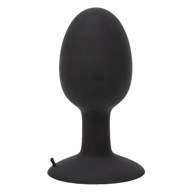 Roll Play Extra Large Silicone Butt Plug in Black