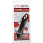 Booty Call Booty Rocket Vibrating Butt Plug in Black