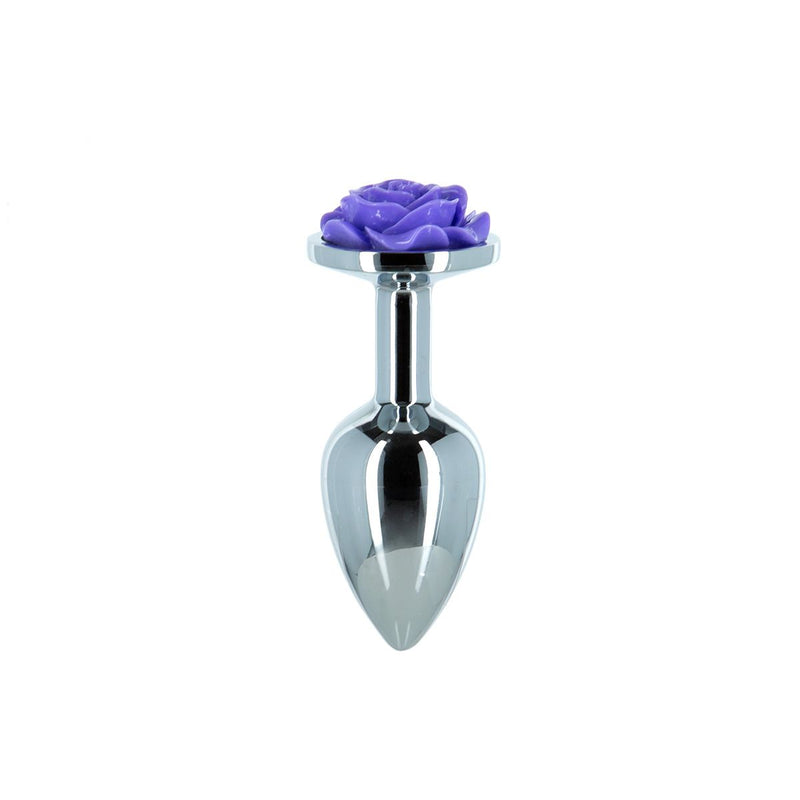 Lux Active Purple Rose Butt Plug