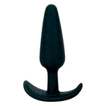 Smiling Silicone Butt Plug 3.5" in Black