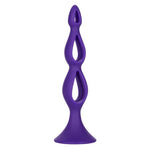 Booty Call Silicone Triple Probe in Purple - Red Mansion