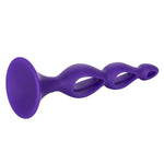 Booty Call Silicone Triple Probe in Purple - Red Mansion