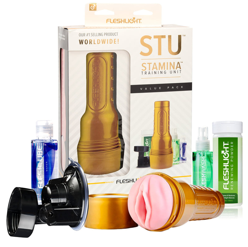 Fleshlight Stamina Training Unit Combo Pack - Red Mansion