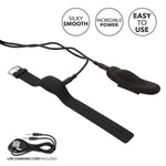 Calexotics Lock-N-Play Wristband Remote Panty Teaser Vibrator in Black