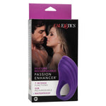 Passion Enhancer Vibrating Cock Ring in Purple - Red Mansion