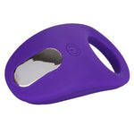 Passion Enhancer Vibrating Cock Ring in Purple - Red Mansion