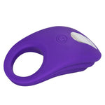 Passion Enhancer Vibrating Cock Ring in Purple - Red Mansion