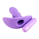 Mystery High Silicone Mini Vibrator 3" in Purple