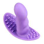 Mystery High Silicone Mini Vibrator 3" in Purple