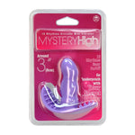 Mystery High Silicone Mini Vibrator 3" in Purple