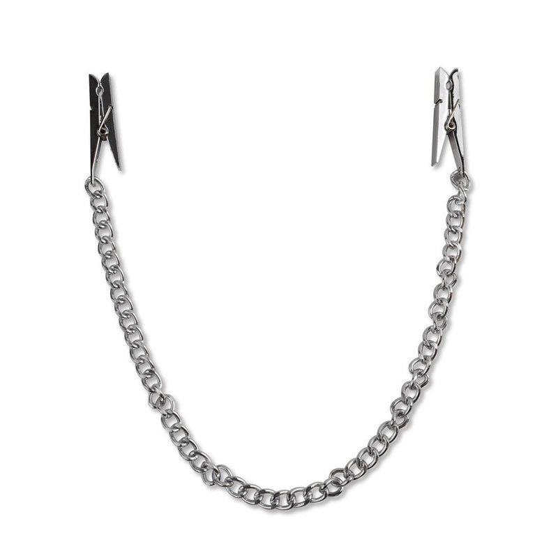 Fetish Fantasy Nipple Chain Clamps