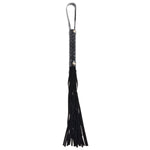 Fetish Fantasy Gold Cat-O-Nine Flogger in Black