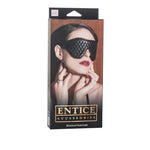 Entice Blackout Eyemask in Black - Red Mansion