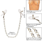 Nipple Play Crystal Chain Nipple Clamps